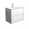 Fienza Rotondo Amato 750 Wall Hung Vanity Industrial Grey Panels ROT75BWX -Bathroom Supplies Sales 2024 BA7251