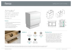 Fienza Rotondo Amato 750 Vanity On Kickboard Industrial Grey ROT75BXK 6 Fienza Rotondo Amato 750 Vanity On Kickboard Industrial Grey ROT75BXK -Bathroom Supplies Sales 2024 BA7262