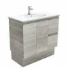 Fienza Rotondo Edge 900 Vanity On Kickboard Industrial Grey ROT90XKR -Bathroom Supplies Sales 2024 BA7283