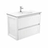 Fienza Rotondo Hampton 900 Wall Hung Vanity Satin White ROT90T 2 Fienza Rotondo Hampton 900 Wall Hung Vanity Satin White ROT90T -Bathroom Supplies Sales 2024 BA7284