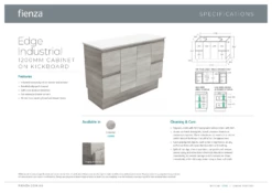 Fienza Rotondo Edge 1200 Vanity On Kickboard Industrial Grey ROT120XK 6 Fienza Rotondo Edge 1200 Vanity On Kickboard Industrial Grey ROT120XK -Bathroom Supplies Sales 2024 BA7326