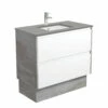 Fienza Sarah Dove Grey Undermount Amato 900 Vanity On Kickboard Industrial Grey Panels SD90BWXK 2 Fienza Sarah Dove Grey Undermount Amato 900 Vanity On Kickboard Industrial Grey Panels SD90BWXK -Bathroom Supplies Sales 2024 BA7520