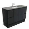 Fienza Sarah Dove Grey Undermount Fingerpull 1200 Vanity On Kickboard Satin Black SD120ZBK 2 Fienza Sarah Dove Grey Undermount Fingerpull 1200 Vanity On Kickboard Satin Black SD120ZBK -Bathroom Supplies Sales 2024 BA7527
