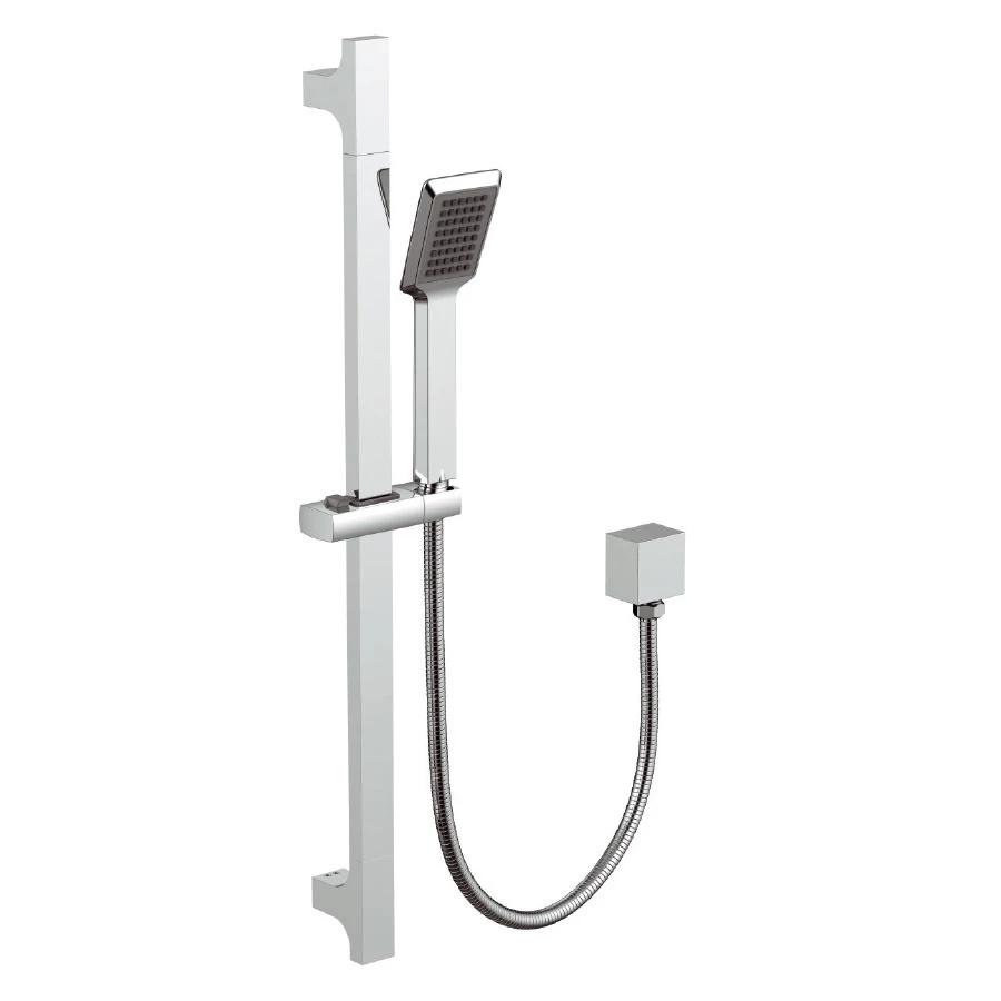 Best BM Square Shower Rail Handset BSH01 Chrome 3 Best BM Square Shower Rail Handset BSH01 Chrome