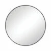 Fienza Matte Black Round Framed Mirror 800 Bathroom Mirror FMR80B -Bathroom Supplies Sales 2024 BA8022
