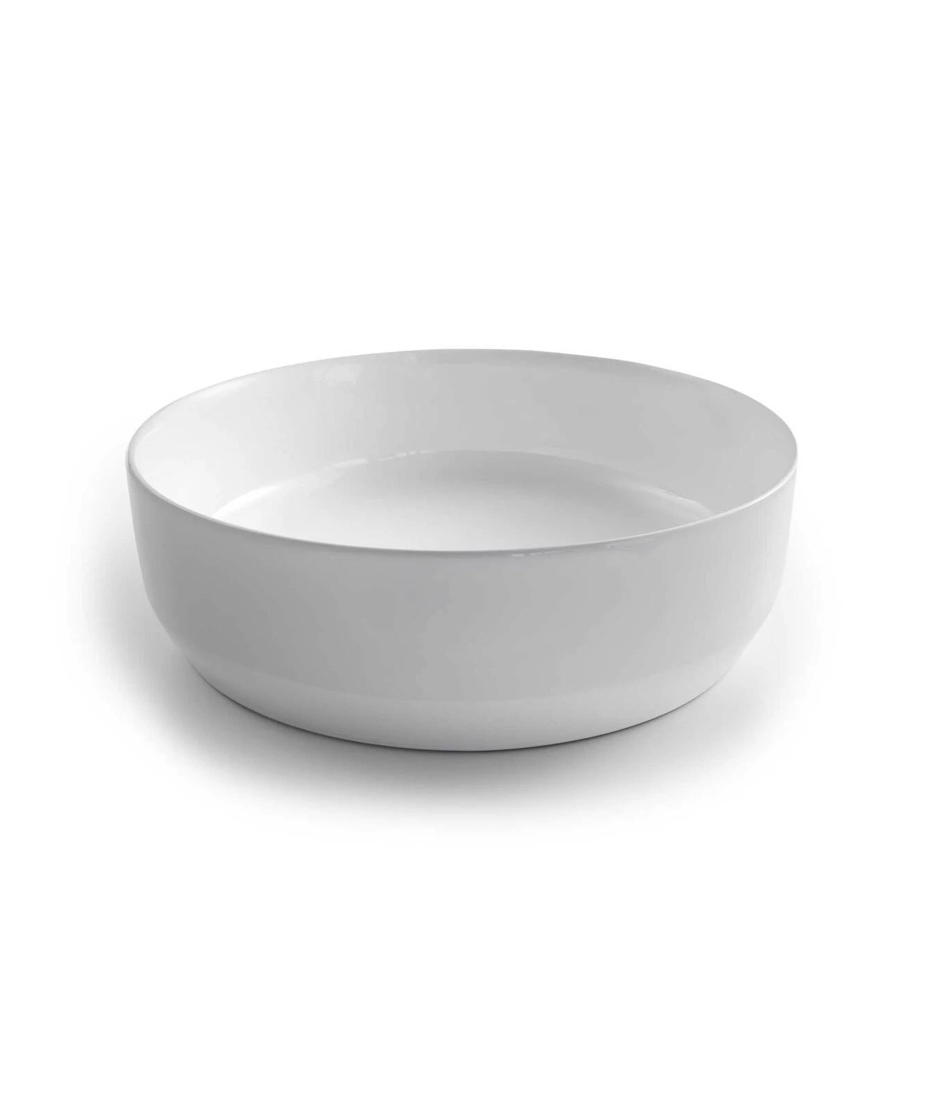 Seima Aurora 385 White Gloss Ceramic Above Counter Basin Round 192034 4 Seima Aurora 385 White Gloss Ceramic Above Counter Basin Round 192034 - Image 2