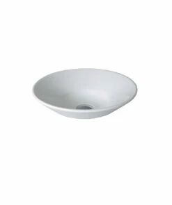 Seima Ios 008 Gloss White Ceramic Above Counter Basin Round 191436