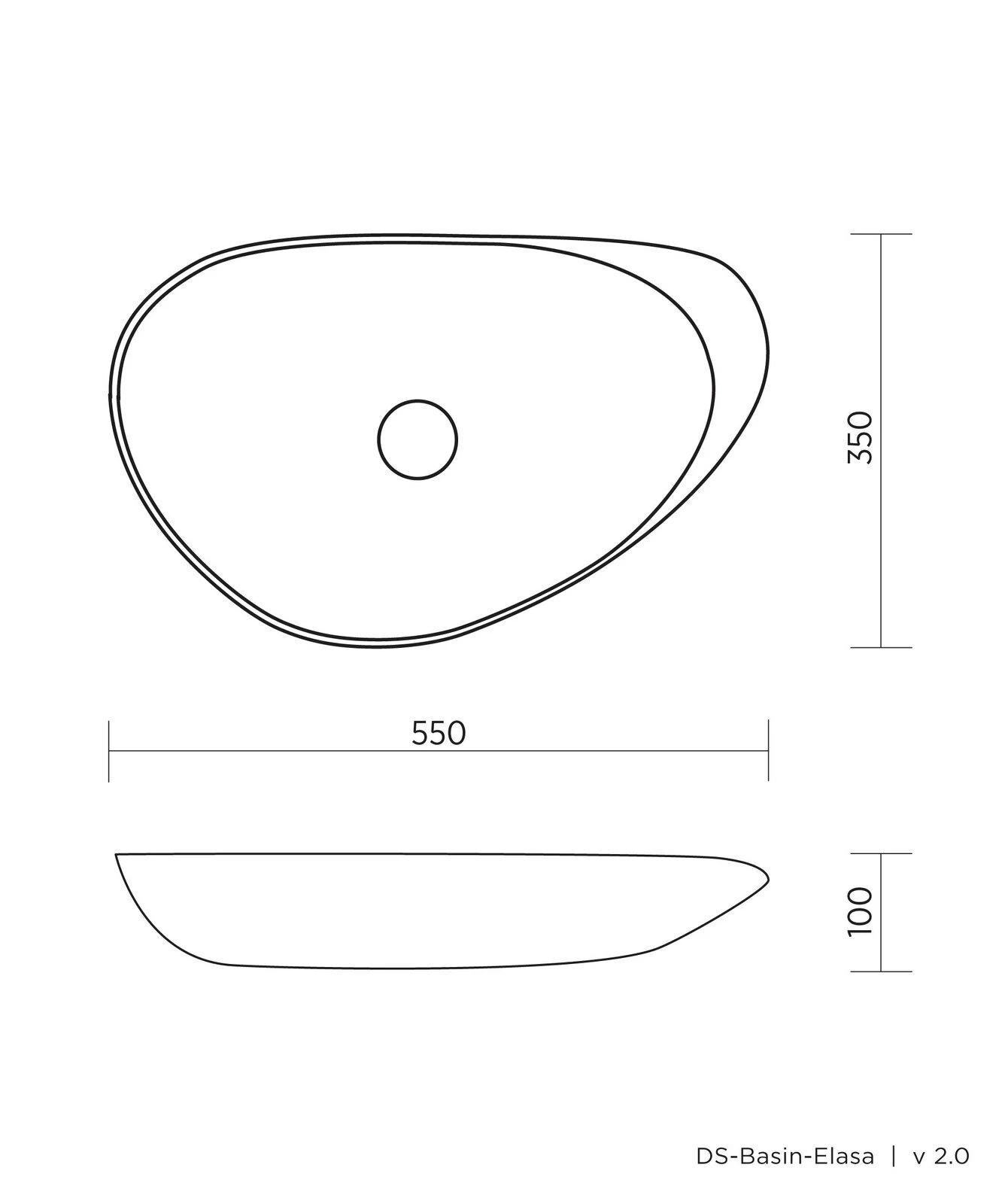Seima Elsa Midnight Natural Sone Above Counter Basin 191105 5 Seima Elsa Midnight Natural Sone Above Counter Basin 191105 - Image 3