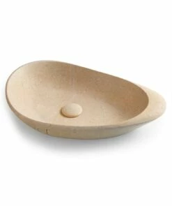 Seima Elsa Sand Natural Sone Above Counter Basin 191104