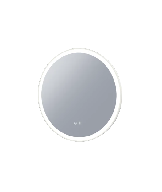 Remer 800mm Round LED Bathroom Mirror Eclipse D Matte White E80D-MW 3 Remer 800mm Round LED Bathroom Mirror Eclipse D Matte White E80D-MW