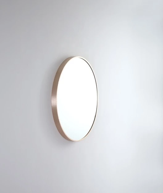 Remer 610mm Bathroom Mirror Rose Gold Frame Modern Round MR61-RG 3 Remer 610mm Bathroom Mirror Rose Gold Frame Modern Round MR61-RG