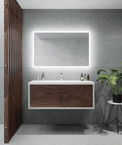 Remer Kara D LED Bathroom Mirror With Demister 1200mm X 750mm K12075D