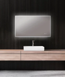 Remer Kara DB LED Bathroom Mirror With Demister 900mm X 600mm K9060DB