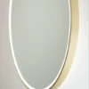 Remer Sphere DB 800mm Round Mirror Brushed Brass Bluetooth Speakers & LED Lighting S80DB-BB