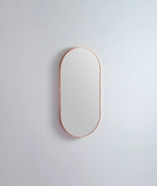 Remer Modern Oblong Bathroom Mirror Brushed Brass 910mm X 460mm MO4691-BB 3 Remer Modern Oblong Bathroom Mirror Brushed Brass 910mm X 460mm MO4691-BB