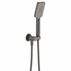 Fienza Tono Hand Shower Handheld Shower Round Plate Gun Metal 433206GM