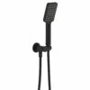 Fienza Tono Hand Shower Handheld Shower Round Plate Matte Black 433206B -Bathroom Supplies Sales 2024 BA8409