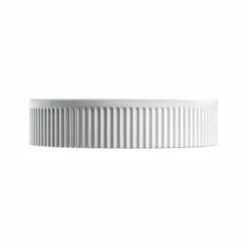 Fienza Eleanor Arch Above Counter Fluted Basin Gloss White RB463 -Bathroom Supplies Sales 2024 BA9593 2