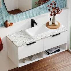 Fienza Terazzo Nougat Stone Top Full Slab 900mm X 465mm X 20mm Vanity Cabinet Top 510-103 13 Fienza Terazzo Nougat Stone Top Full Slab 900mm X 465mm X 20mm Vanity Cabinet Top 510-103 -Bathroom Supplies Sales 2024 BA9597 4