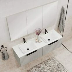 Fienza Crustal Pure Stone Top Full Slab 1800mm X 465mm X 20mm Vanity Cabinet Top 503-106 12 Fienza Crustal Pure Stone Top Full Slab 1800mm X 465mm X 20mm Vanity Cabinet Top 503-106 -Bathroom Supplies Sales 2024 BA9619 3