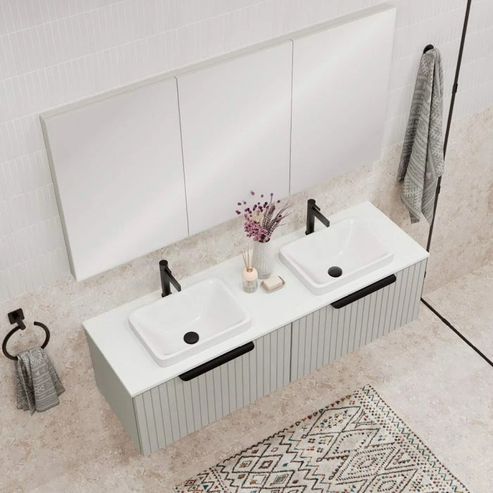 Fienza Crustal Pure Stone Top Full Slab 1800mm X 465mm X 20mm Vanity Cabinet Top 503-106 6 Fienza Crustal Pure Stone Top Full Slab 1800mm X 465mm X 20mm Vanity Cabinet Top 503-106 - Image 4