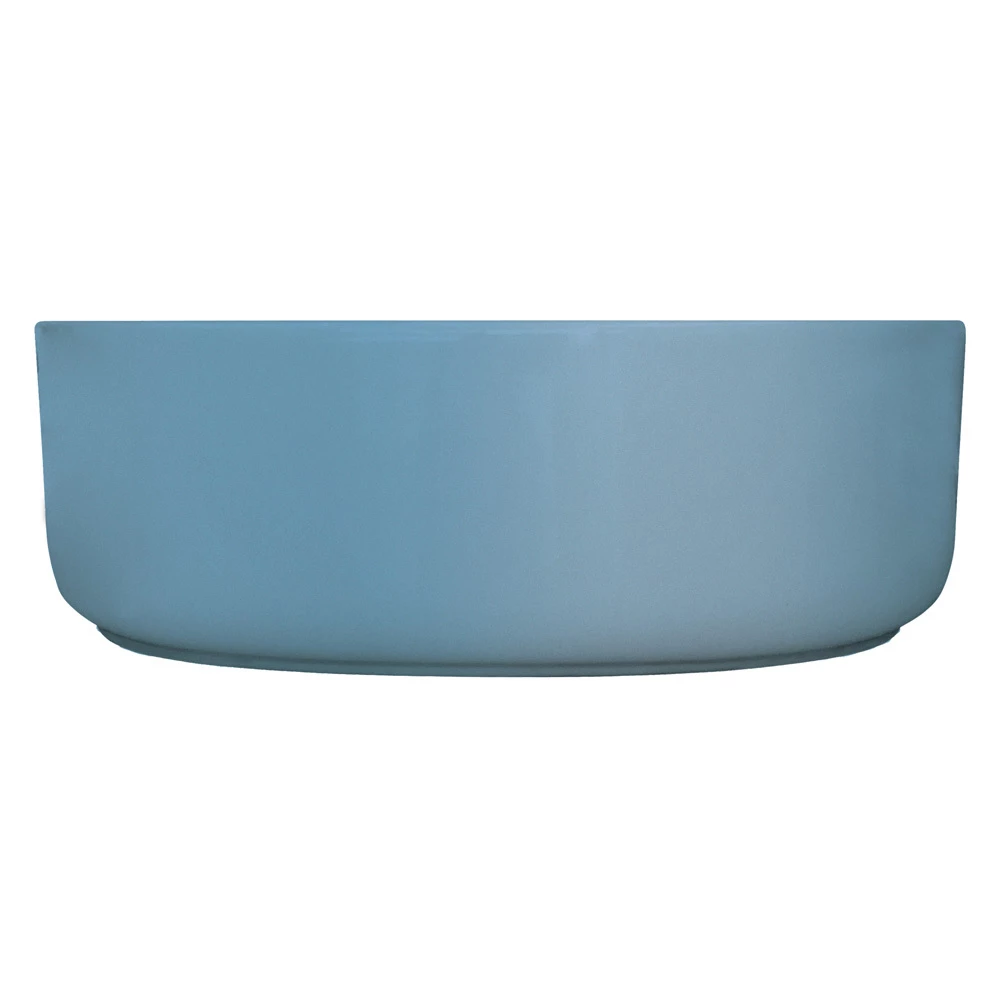 Fienza Reba Above Counter Basin Matte Blue No Tap Hole 360mm X 360mm RB3134BLUE 4 Fienza Reba Above Counter Basin Matte Blue No Tap Hole 360mm X 360mm RB3134BLUE - Image 2