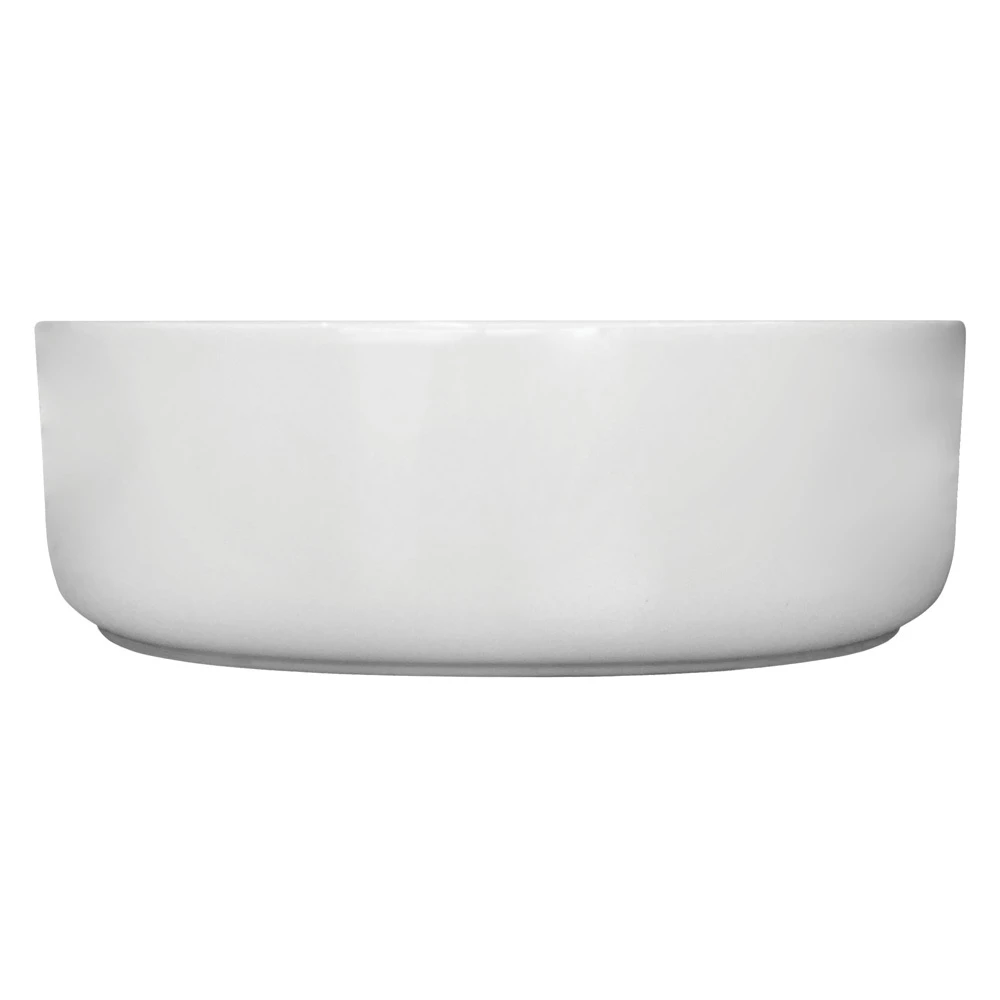 Fienza Reba Above Counter Basin Matte White No Tap Hole 360mm X 360mm RB3134W 4 Fienza Reba Above Counter Basin Matte White No Tap Hole 360mm X 360mm RB3134W - Image 2