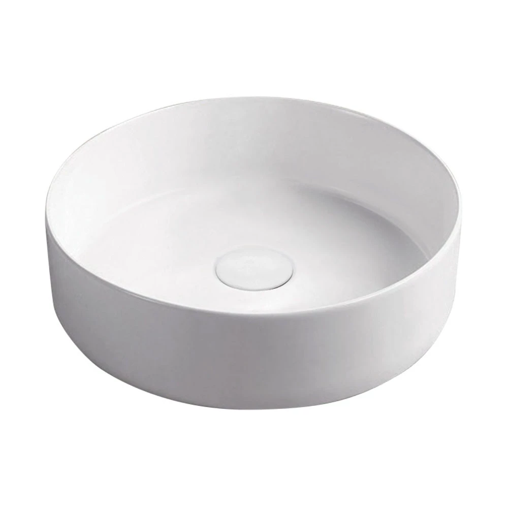 Fienza Reba Above Counter Basin Matte White No Tap Hole 360mm X 360mm RB3134W 3 Fienza Reba Above Counter Basin Matte White No Tap Hole 360mm X 360mm RB3134W
