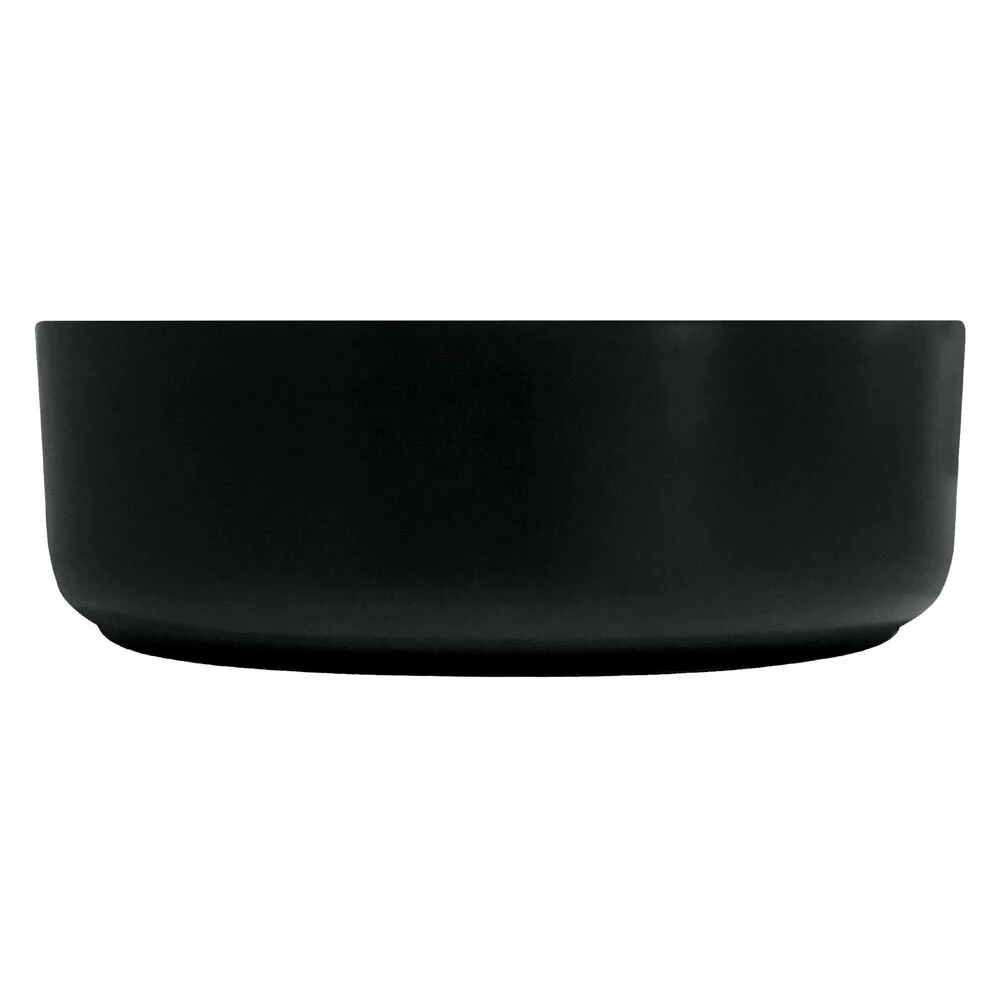 Fienza Reba Above Counter Basin Matte Black No Tap Hole 360mm X 360mm RB3134B 4 Fienza Reba Above Counter Basin Matte Black No Tap Hole 360mm X 360mm RB3134B - Image 2