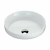 Fienza Reba Semi Inset Basin Gloss White No Tap Hole 355mm X 355mm RB3134D -Bathroom Supplies Sales 2024 BA9634