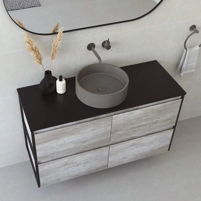 Fienza Black Sparkle Stone Top Full Slab 750mm X 465mm X 20mm Vanity Cabinet Top 501-102 6 Fienza Black Sparkle Stone Top Full Slab 750mm X 465mm X 20mm Vanity Cabinet Top 501-102 - Image 4