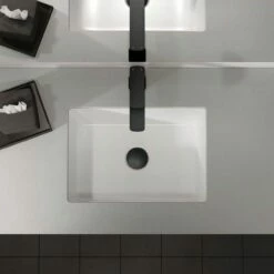 Fienza Dove Grey Stone Top Full Slab 750mm X 465mm X 20mm Vanity Cabinet Top 505-102 -Bathroom Supplies Sales 2024 BA9672 3