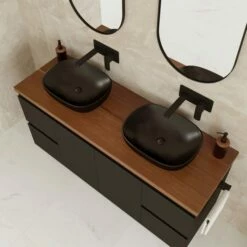 Fienza Australian Hardwood Top Full Slab 600mm X 465mm X 40mm Vanity Cabinet Top 700-100 11 Fienza Australian Hardwood Top Full Slab 600mm X 465mm X 40mm Vanity Cabinet Top 700-100 -Bathroom Supplies Sales 2024 BA9678 3