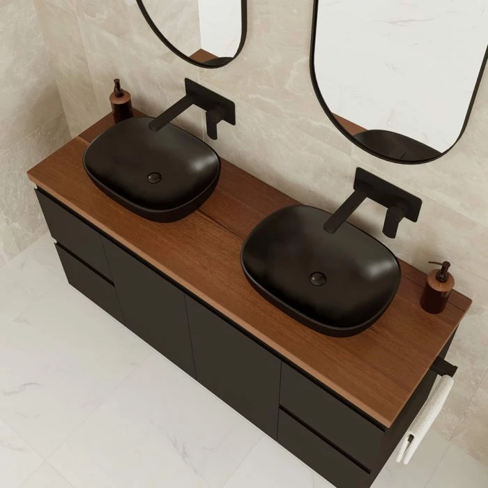 Fienza Australian Hardwood Top Full Slab 900mm X 465mm X 40mm Vanity Cabinet Top 700-102 6 Fienza Australian Hardwood Top Full Slab 900mm X 465mm X 40mm Vanity Cabinet Top 700-102 - Image 4