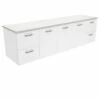 Fienza UniCab Bathroom Vanity 1800 Wall Hung Cabinet Gloss White 180J -Bathroom Supplies Sales 2024 BA9807