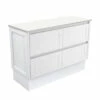 Fienza Bathroom Vanity 1200 Cabinet On Kickboard Hampton Cupboard Two Drawers 120TK