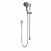 Castano Milan Bathroom Round Shower On Rail Chrome MISORC -Bathroom Supplies Sales 2024 CA0027