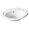 Castano Selena Vitreous China Oval Drop In Basin White SEOVB -Bathroom Supplies Sales 2024 CA0121