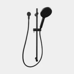 Castano Shower On Rail Black Milan Bathroom MISOR-BL