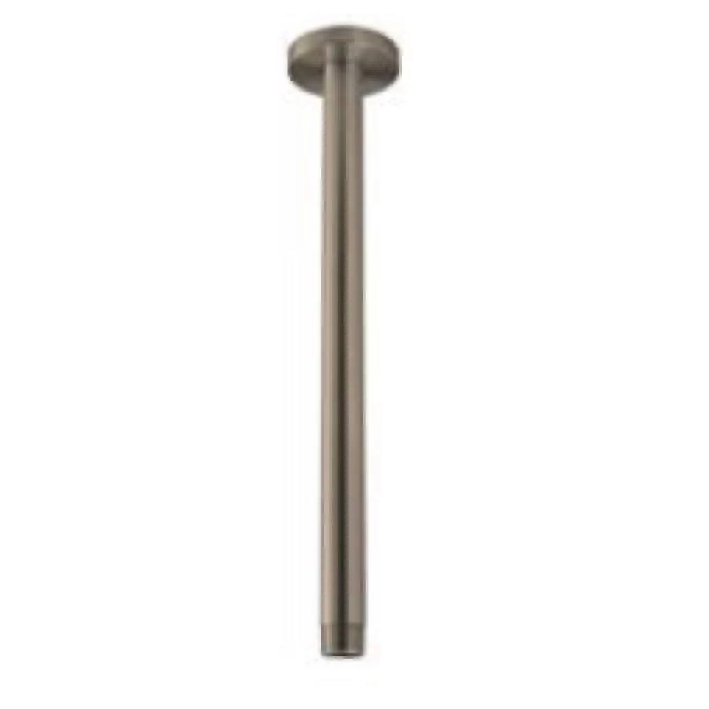 Castano Round 300mm Ceiling Shower Arm Bathroom Brushed Nickel MILCA300-NI 3 Castano Round 300mm Ceiling Shower Arm Bathroom Brushed Nickel MILCA300-NI