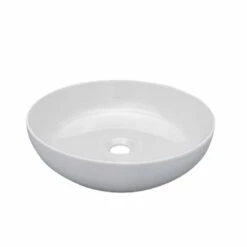 Castano Above Counter Basin 400mm Vitreous China Roma Gloss White ROMAVB -Bathroom Supplies Sales 2024 CA0478 2