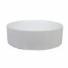 Castano Above Counter Basin 365mm Vitreous China Matt White Siera Flute SIEFLVB-MW