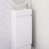 Castano Ensuite Vanity 400mm Finger Pull On Kicker White Tirami TIR400KRWH -Bathroom Supplies Sales 2024 CA0502