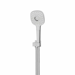Greens Tapware Bathroom Hand Shower With Wall Bracket Chrome Corban 9019300