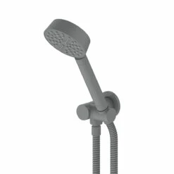 Greens Tapware Hand Shower With Wall Bracket Bathroom Textura Brushed Brass 904680009