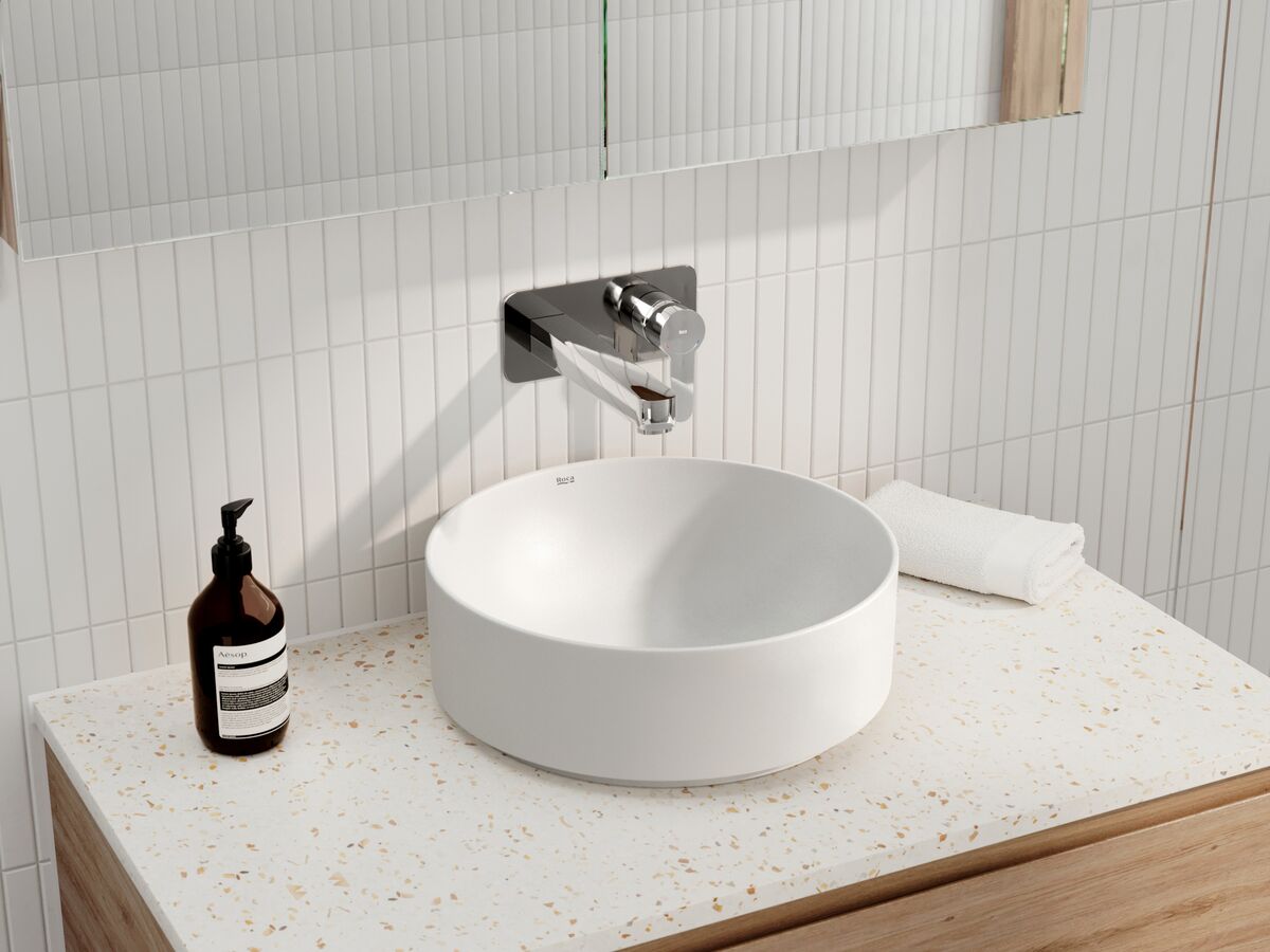 Gazebo Parts Direct Sales Store -Bathroom Supplies Sales 2024 Web 1200x900 Roca Inspira Light Round Above Counter Basin 370mm Matte White